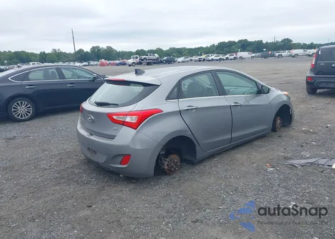 2014 Hyundai Elantra Gt Base W/Blue from USA, damaged, VIN KMHD35LH3EU189312